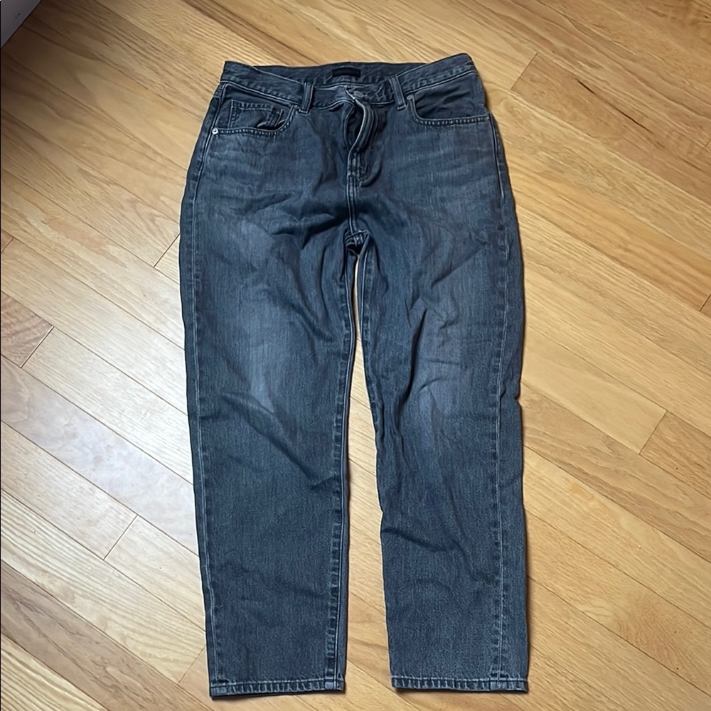 Uniqlo Black Tapered Jeans